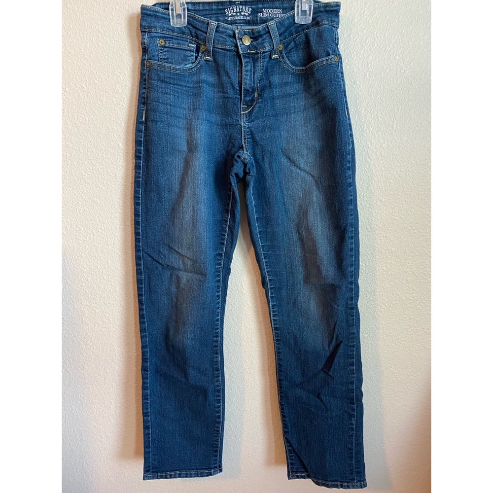 Levi Strauss Modern Slim Cuffed Jeans